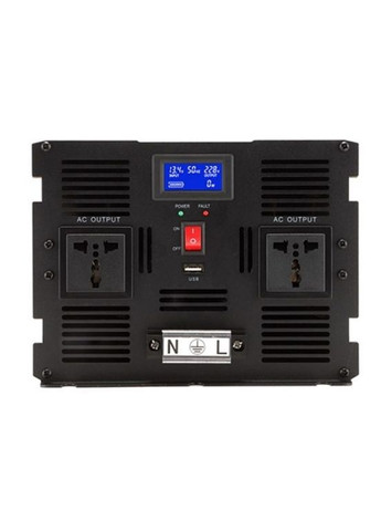 Автомобильный инвертор Pure Sine Wave Inverter 12В-220В преобразователь 5000 Вт с чистой синусоидой (2104618829) No Brand (369963254)