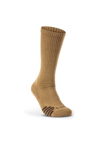 Шкарпетки тактичні Duty Ready Plus OTC Socks US Dark Coyote (10045-389-L) 5.11 Tactical (315821933)