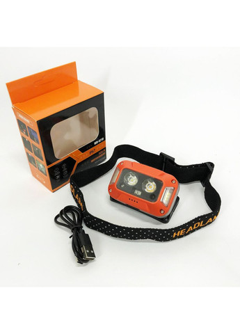 Налобный фонарь для сто WH-0218-XPG(white+yellow)+SMD(red), Фонарик на FM-937 голову диодный Bailong (351486010)