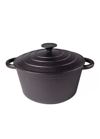 Кастрюля чугунная 230мм x 4.5л с литой крышкой (СС04) Biol (316632759)