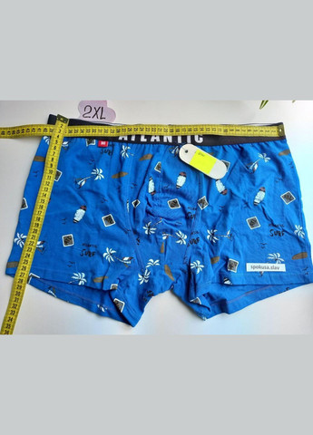 Набор мужских трусов боксерок из двух штук 003 атлантик Atlantic (368787628)