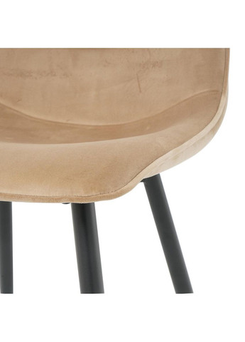 Стілець GOOPY чорний каркас/беж Intarsio (365461346)