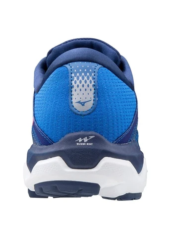 Синие демисезонные кроссовки wave horizon 4 blue j1gc202655 Mizuno