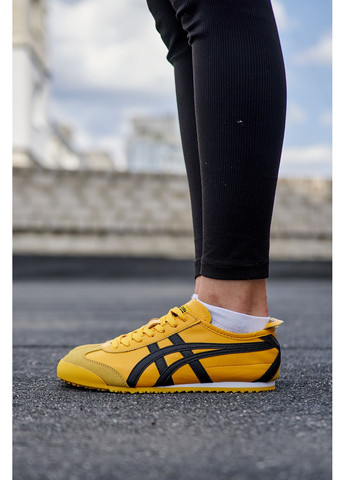 КРОССОВКИ ЖЕНСКИЕ ASICS ONITSUKA TIGER YELLOW АСИКС ОНИТЦУКА ТАЙГЕР No Brand комбинированные демисезоны (368870500)