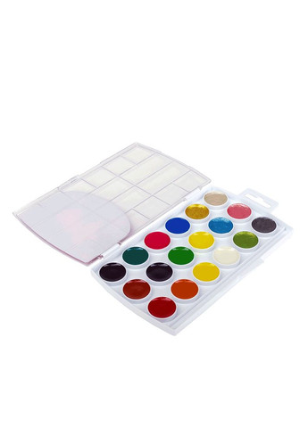 Набір медової акварелі Творчість 12+6 кол. перл. без/пензлика ’UA Гамма (362581948)