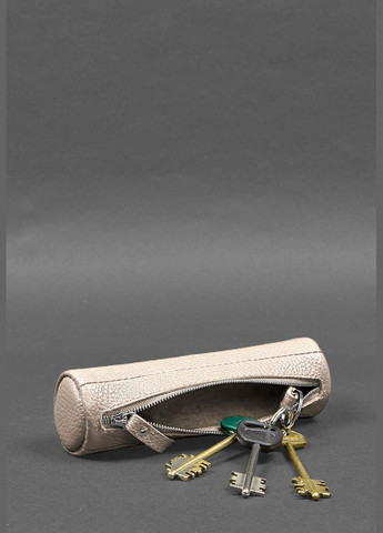 Женская кожаная ключница 3.1 Тубус XL светло-бежевая (A-028127) BlankNote (330144417)