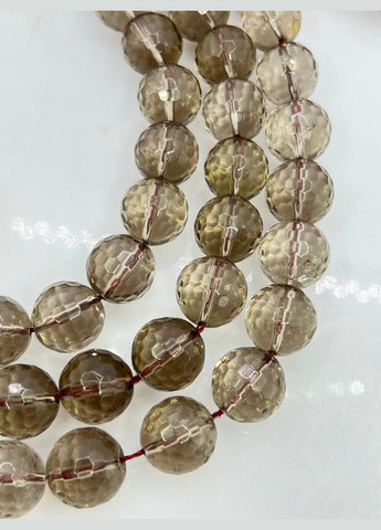 Раухтопаз на нитке без замка 16 мм 40 см No Brand (313931000)