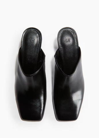 Черные мюли H&M