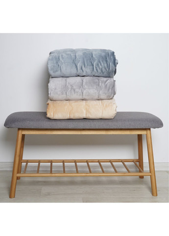 Покривало стьобане Велюр 210х240 (+ наволочки 50х70 2 од.) Monument Viluta (365289516)