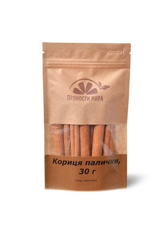 Корица палочки 30 г No Brand (314874181)