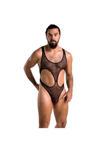 Чоловіче сітчасте боді 040 Leon Black CherryLove Passion (296623683)