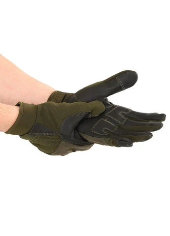 Перчатки тактические с закрытыми пальцами (PL, PU, XL, ) (BC-8795_Оливковый_XL) SP-Sport (354703591)