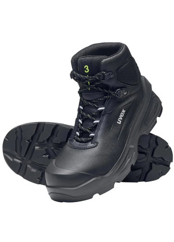 Захисні черевики 3 S3 ( розмір) водовідштовхуючі антипрокольні на шнурівці (41197) Uvex (295266311)