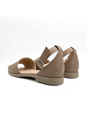 Бежевые босоножки (р) кожа 0-1-1-972-8 Danler с ремешком