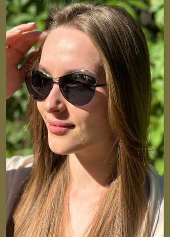 Очки женские черного цвета Let's Shop (299147277)