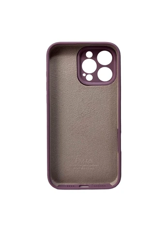 Чохол для смартфона Silicone Full Case AA Camera Protect для Apple iPhone 16 Pro Max 60, Taro Purple Silicone Case (382474959)