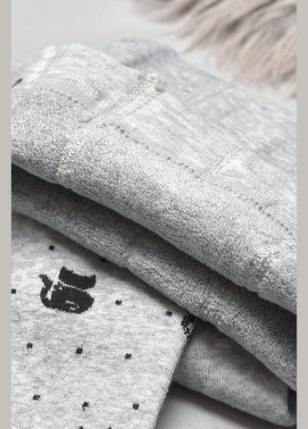 Колготы детские махровые для девочки серого цвета Let's Shop (302947747)