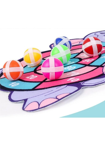 Детская игрушка Дартс с луком, 6 шаров. No Brand (366303619)