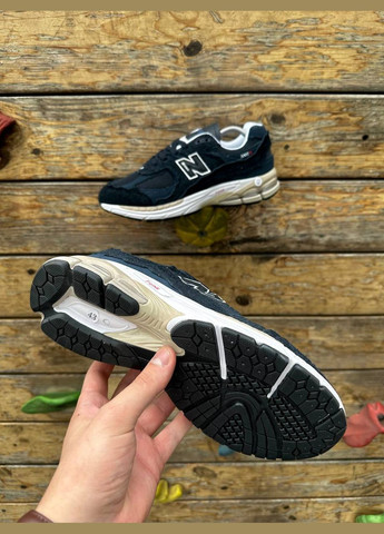 Темно-синие всесезонные мужские кроссовки No Brand