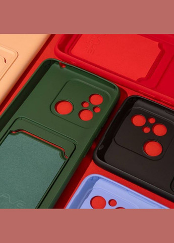 Чехол Colorful Pocket Samsung Galaxy A14 Dark Green Wave (304729997)