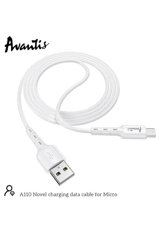 Кабель A110 Novel USB – Micro- белый Avantis (388967410)