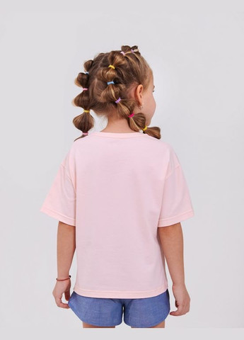 Рожева футболка рожевий персик Smil