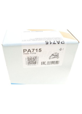 Помпа води Toyota Avensis 2.0 97-00/Camry 1.8/2.0/2.2 86-01/Rav4 2.0 94-00 (23z) (B/B) (7 лоп) PA715 UA63 Graf (345756874)