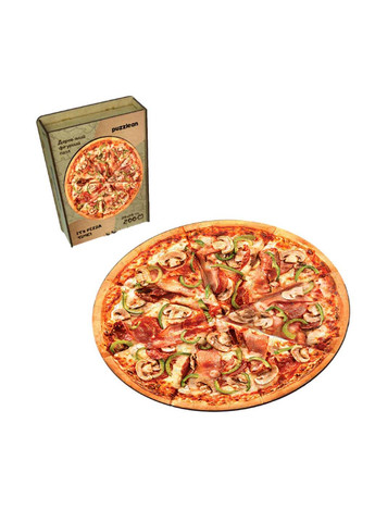 3D пазлы It's pizza time! А3 200 деталей Puzzlean (279181903)