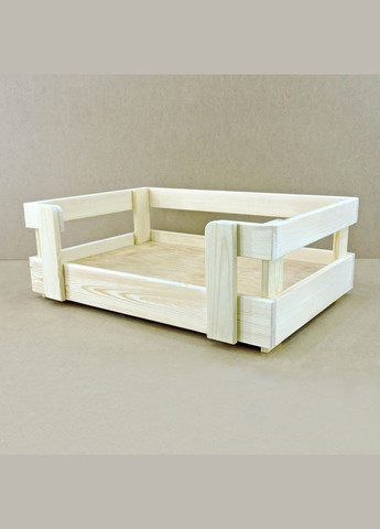 Лежак деревянный для собаки из дерева Бонелли 70х45 бланже (ЛЖК-0007301) No Brand (328450222)