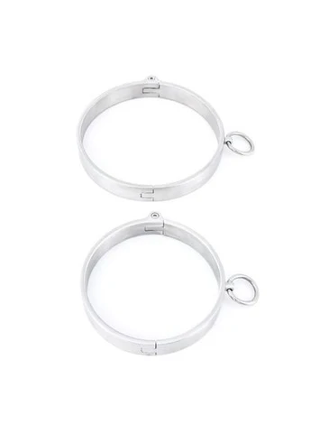 Мужской ошейник из нержавеющей стали серебристого цвета Male Collar Bdsm4u (382542971)