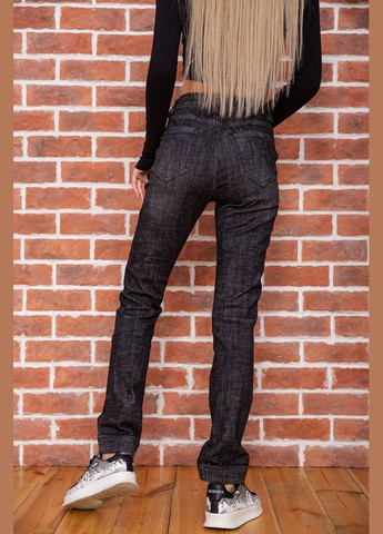 Жіночі джинси прямого крою, грифельний колір, Ager - (292131129)