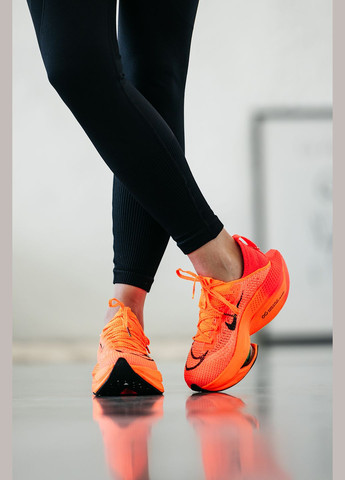 Кроссовки женские и мужские Nike Air Zoom Alphafly orange | Найк Аир Зум Алфафлай оранжевые No Brand оранжевые демисезоны (315761829)