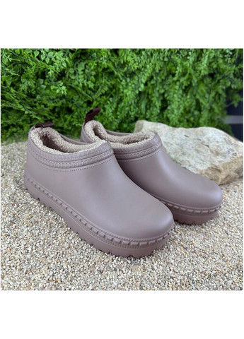 Жіночі галоші сабо пінові Е-001042-3 Бежеві Gipanis (364858728)