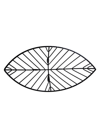 Ваза для фруктів Oder металева чорна 38*15 (RG-9007) Ringel (337128535)