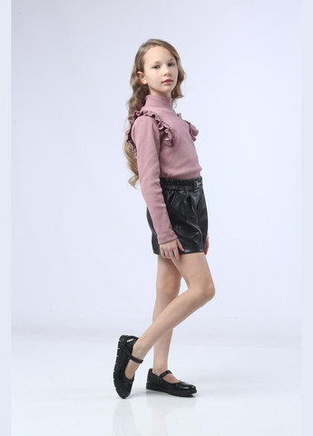 Шорты с экокожи на флисе IRmAS (326766565)