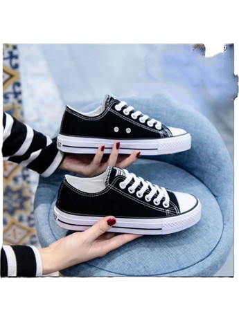 Черные кеды No Brand