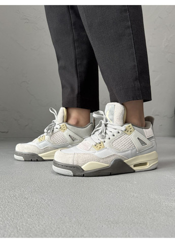 КРОСІВКИ ЖІНОЧІ NIKE AIR JORDAN 4 CRAFT PHOTON DUST НАЙК АІР ДЖОРДАН No Brand комбіновані демісезони (367177777)