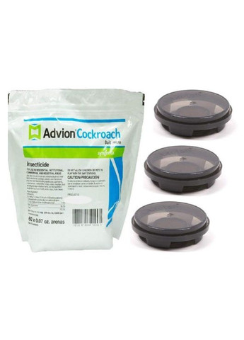 Засіб від тарганів Advion Cockroach гель комплект пастка 2 шт по 2 грам Syngenta (362712233)
