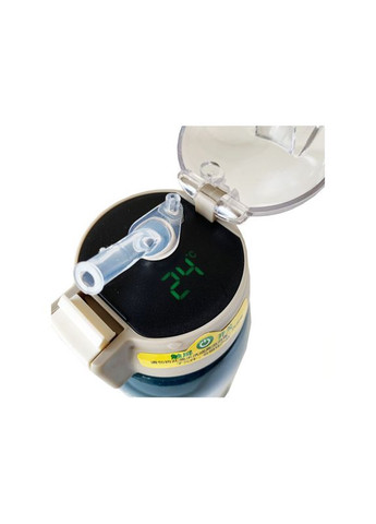 Дитячий термос-поїльник "Динозавр" MGZ-0324(Blue) з індикатором температури 550 мл Mega Zayka (317041501)