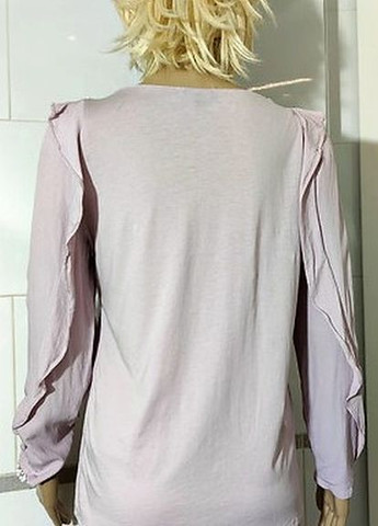 Сиреневая демисезонная блуза Massimo Dutti