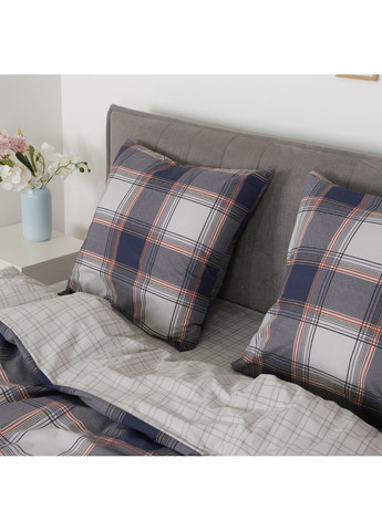 Комплект постільної білизни Євро Ранфорс 25418 Viluta (369002624)