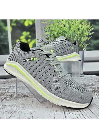 Светло-серые демисезонные кроссовки мужские Ditof