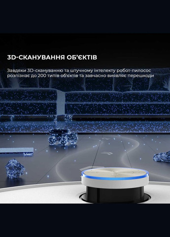 Робот-пилосос X50 Ultra Complete White (RLX85CE-4-WH) Dreame (341489066)