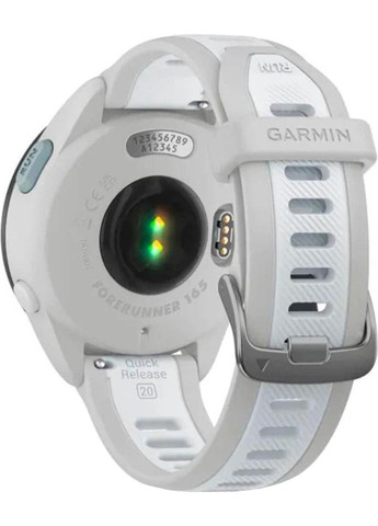 Смарт-годинник Mist Gray/Whitestone (010-02863-21/A1) Garmin Forerunner 165 (360402371)