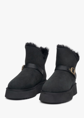 Угги, цвет черный Estro (324064239)