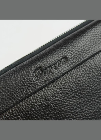 Клатч мужской кожаный черный классический на молнии No Brand (292404341)