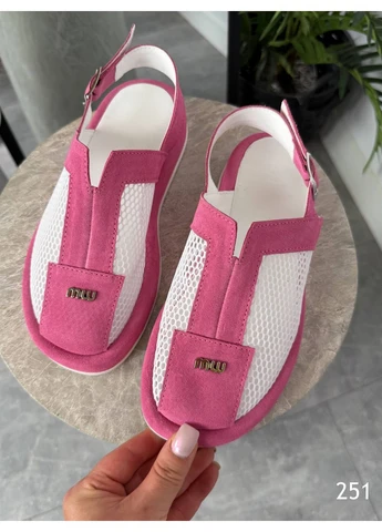 Осенние малиновые ботинки No Brand из искусственной кожи