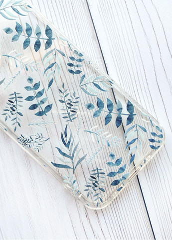 Прозорий чохол на Xiaomi Redmi Note 12 Pro 5G Рослинний фон (принт 276) Creative (356123561)