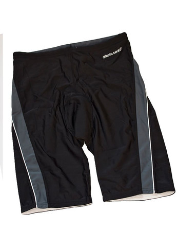 Чоловічі шорти для велоспорту або спортивного плавання, подовжені чорні. модель 0353 арт.79160 Atlantic Beach (340690523)