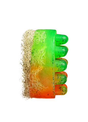 Натуральное мыло скраб с люфою с ароматом арбуза Top Beauty (367989951)